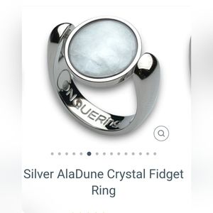 Conquering -fidget ring sz 6 - spins & clicks